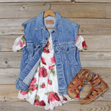 Vintage Distressed Vest: Alternate View #5