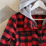 The Seattle Plaid Hoodie: Alternate View #3