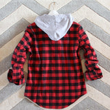 The Seattle Plaid Hoodie: Alternate View #4