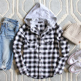 The Spokane Plaid Hoodie: Alternate View #1