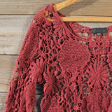 Winterly Lace Blouse: Alternate View #2