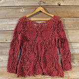 Winterly Lace Blouse: Alternate View #4