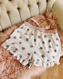 Thermal Ruffle Shorts: Alternate View #4