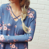 Thorn & Thicket Cozy Thermal in Blue: Alternate View #3