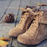 Thru the Woods Booties: Alternate View #2