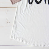 Thug Wife Tee: Alternate View #3