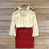 Tidings Jeweled Dress: Alternate View #1