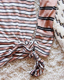 Tie & Stripe Cozy Tee in Desert: Alternate View #3