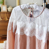 Tillery Lace Blouse: Alternate View #1