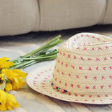 Sweet Stitch Fedora: Alternate View #2