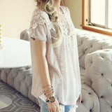 The Timber Trail Tee in Sand: Alternate View #3