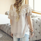 The Timber Trail Tee in Sand: Alternate View #4