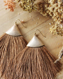 Tobacco Grass Earrings: Alternate View #2