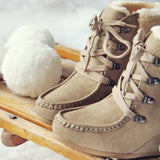 Toboggan Cozy Booties: Alternate View #2