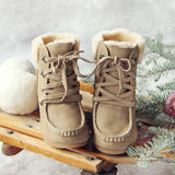 Toboggan Cozy Booties: Alternate View #3