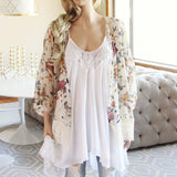 Trellis Fringe Duster: Alternate View #2