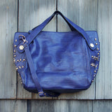 Tucker Studded Tote in Midnight: Alternate View #3