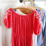 Tulum Maxi Dress in Coral (wholesale): Alternate View #4