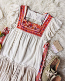 Tulum Embroidered Tunic Dress: Alternate View #2