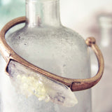 Tumbled Quartz Bracelet: Alternate View #2