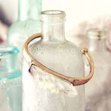 Tumbled Quartz Bracelet: Alternate View #1