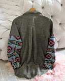 Sageland Corduroy Shacket: Alternate View #4