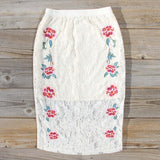 Thron Valley Pencil Skirt: Alternate View #1