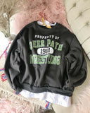 Varsity Sweatshirt: Alternate View #1