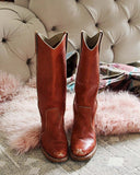 Vintage Braided Boots: Alternate View #2