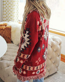 Velvet Moon Blanket Sweater in Desert Rock: Alternate View #6