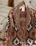 Velvet Moon Blanket Sweater in Sand: Alternate View #3