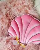 Velvet Shell Pillow in Pink: Alternate View #2