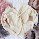 Venice Cozy Sweater in Cream: Alternate View #3