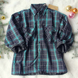 Vintage Plaid Flannel Coat #10: Alternate View #1