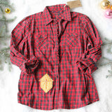 Vintage Lace & Patch Plaid Flannel #8: Alternate View #1