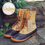 Vintage Duck Boots: Alternate View #1