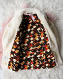 Vintage Retro 60's Faux Fur Coat: Alternate View #3