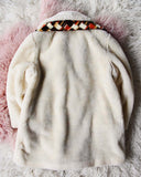 Vintage Retro 60's Faux Fur Coat: Alternate View #4