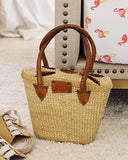 Vintage 60's Petit Grass Tote: Alternate View #3