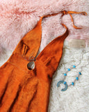 Vintage 60's Suede Dress: Alternate View #3