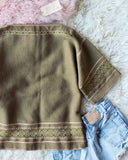 Vintage 70's Knit Tunic: Alternate View #2