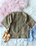 Vintage 70's Knit Tunic: Alternate View #3