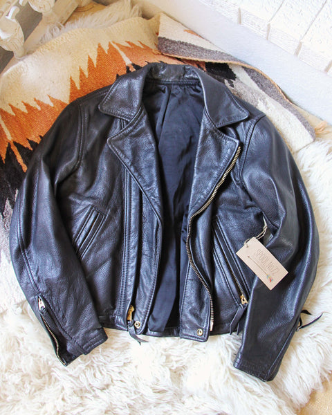 Vintage 70's Motorcycle Jacket: Featured Product Image
