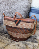 Vintage 70's Palm Tote: Alternate View #3