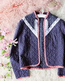 Vintage 70's Quilted Jacket: Alternate View #2