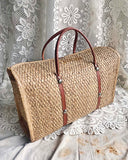 Vintage 70's Woven Tote: Alternate View #4