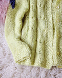 Vintage 50's Daffodil Sweater: Alternate View #3