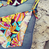 Vintage 60's Groovy Bikini: Alternate View #2