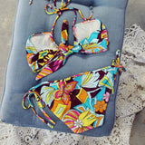 Vintage 60's Groovy Bikini: Alternate View #3