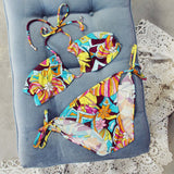 Vintage 60's Groovy Bikini: Alternate View #1